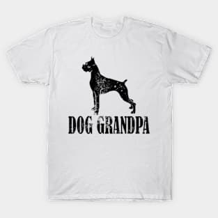 Boxer Dog Grandpa T-Shirt